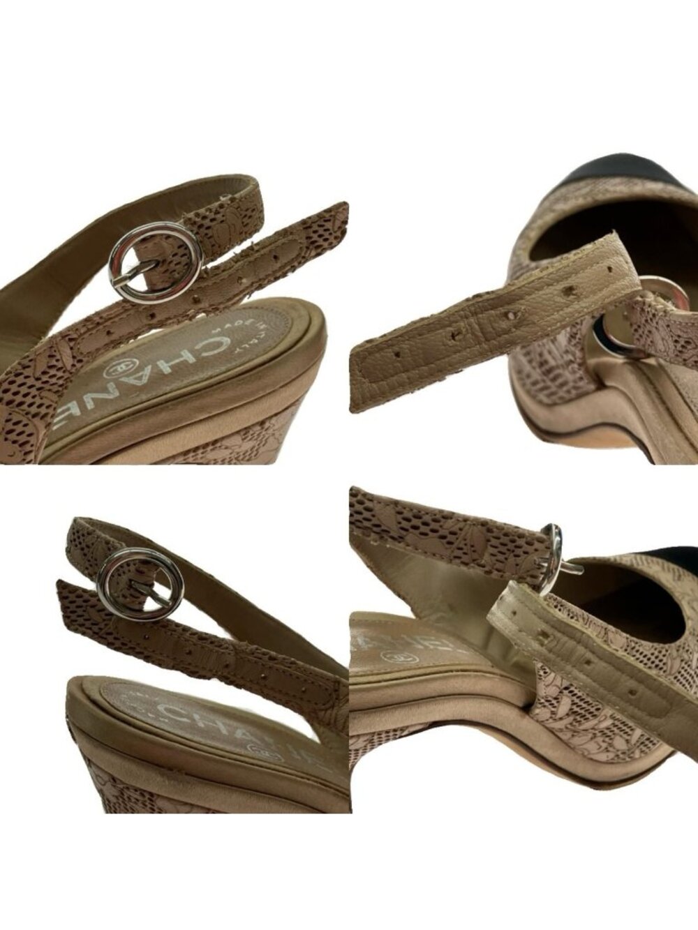 Chanel Ring Back Strap Sandals - Picture 10 of 10